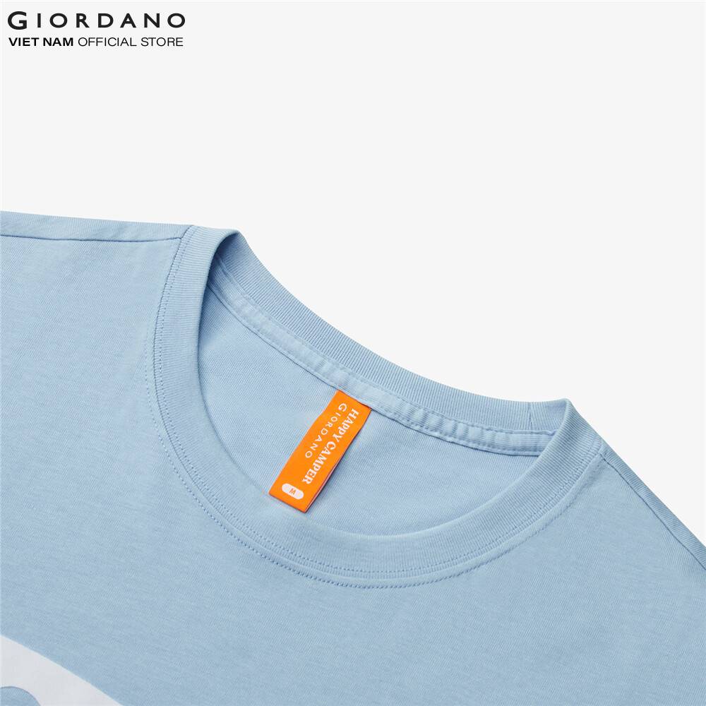 Áo Thun In Hình Ngắn Tay Nam Giordano 01091202