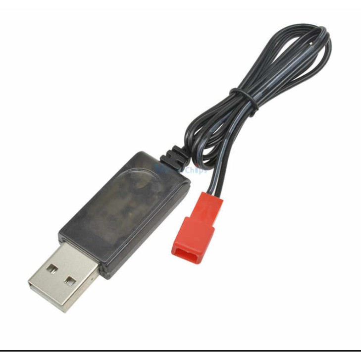 Dây sạc máy bay điều khiển từ xa 3.7v JST usb