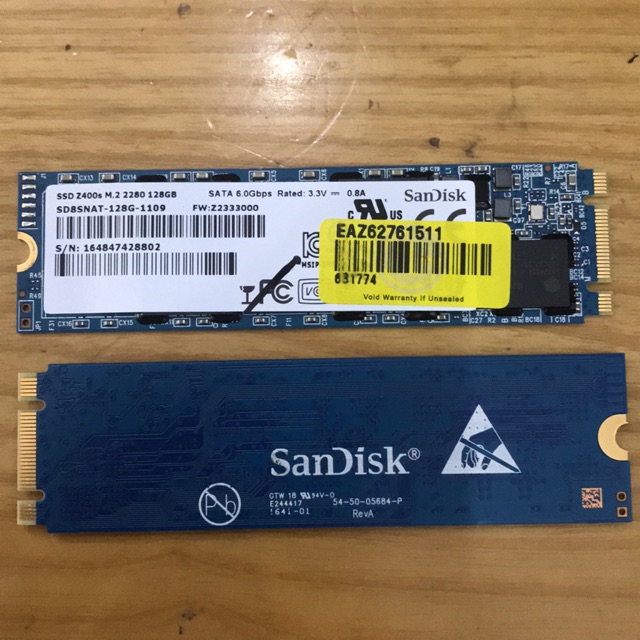 Ổ ssd M2 satar 128gb bóc máy đẹp