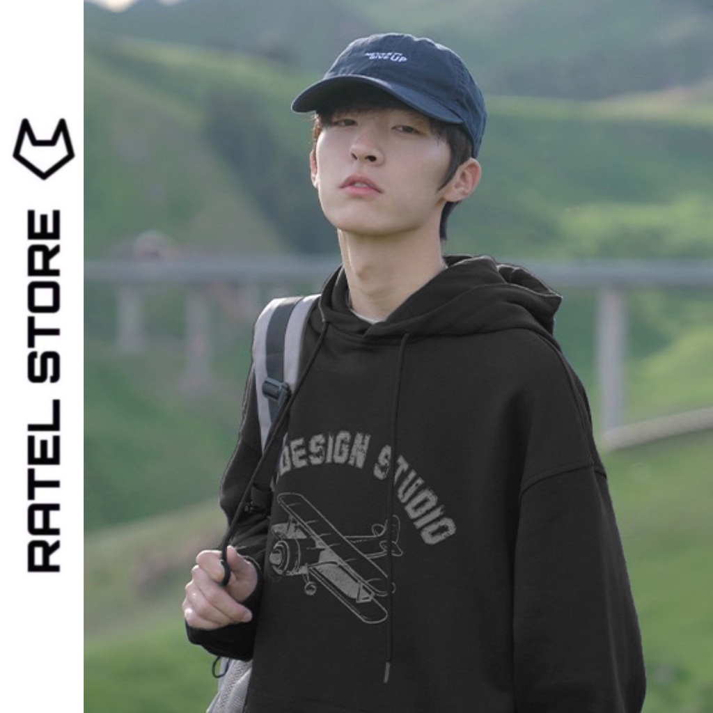 Áo Hoodie Local Brand Nỉ Bông Nam Nữ ZODESIGN MÁY BAY Unisex Form Rộng