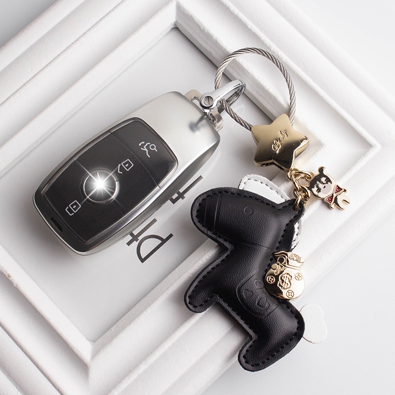 Ốp Chìa Khoá Ô Tô MERCEDES C200 E300 C260 GLA200 Bằng Chất Liệu TPU