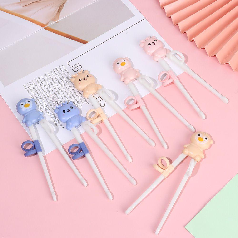 JANE Đũa Tập Ăn Họa Tiết Hoạt Hình Dễ Thương Cho Bé