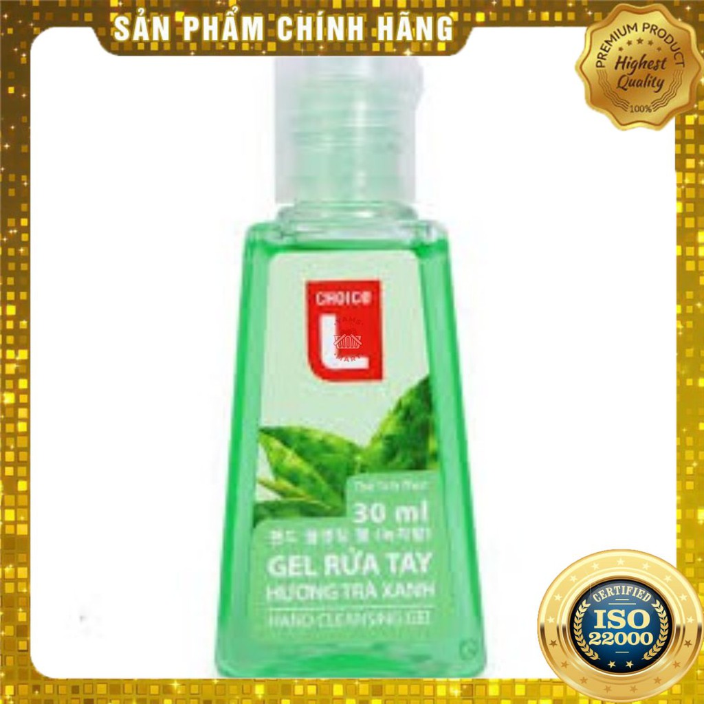 Gel Rửa Tay Hương Trà Xanh 30ML