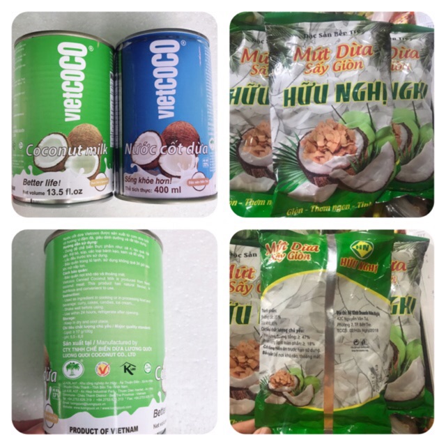 Dừa: Nước cốt dừa, Mứt dừa sấy giòn