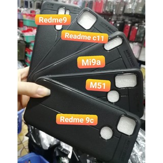Ốp Lưng Xiaomi Redmi 9A / Redmi 9c giả da autofocus đen