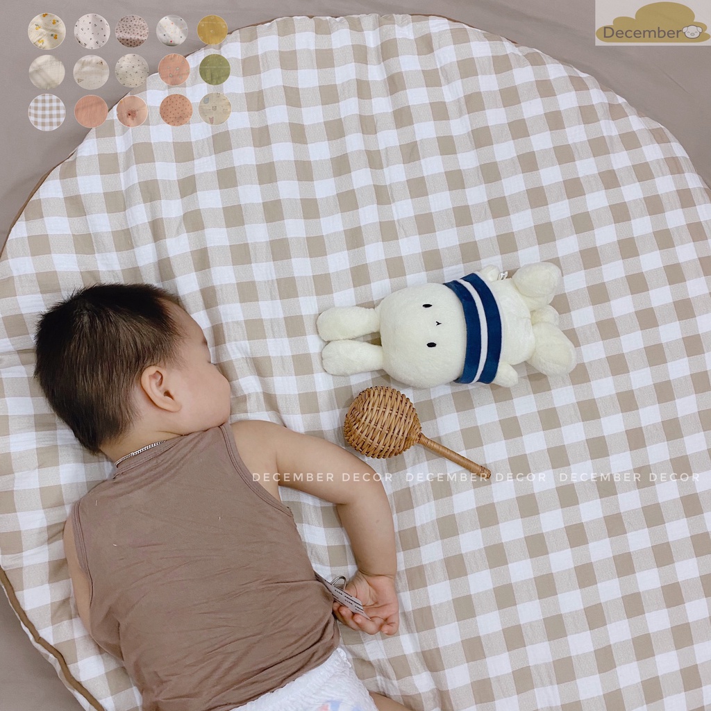 Đệm Nằm/chơi Hàn quốc đa năng cho em bé
