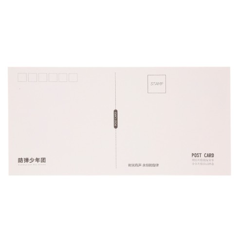 Bộ Postcard Ban Nhạc BTS - Answer (19 x 9.5 cm)