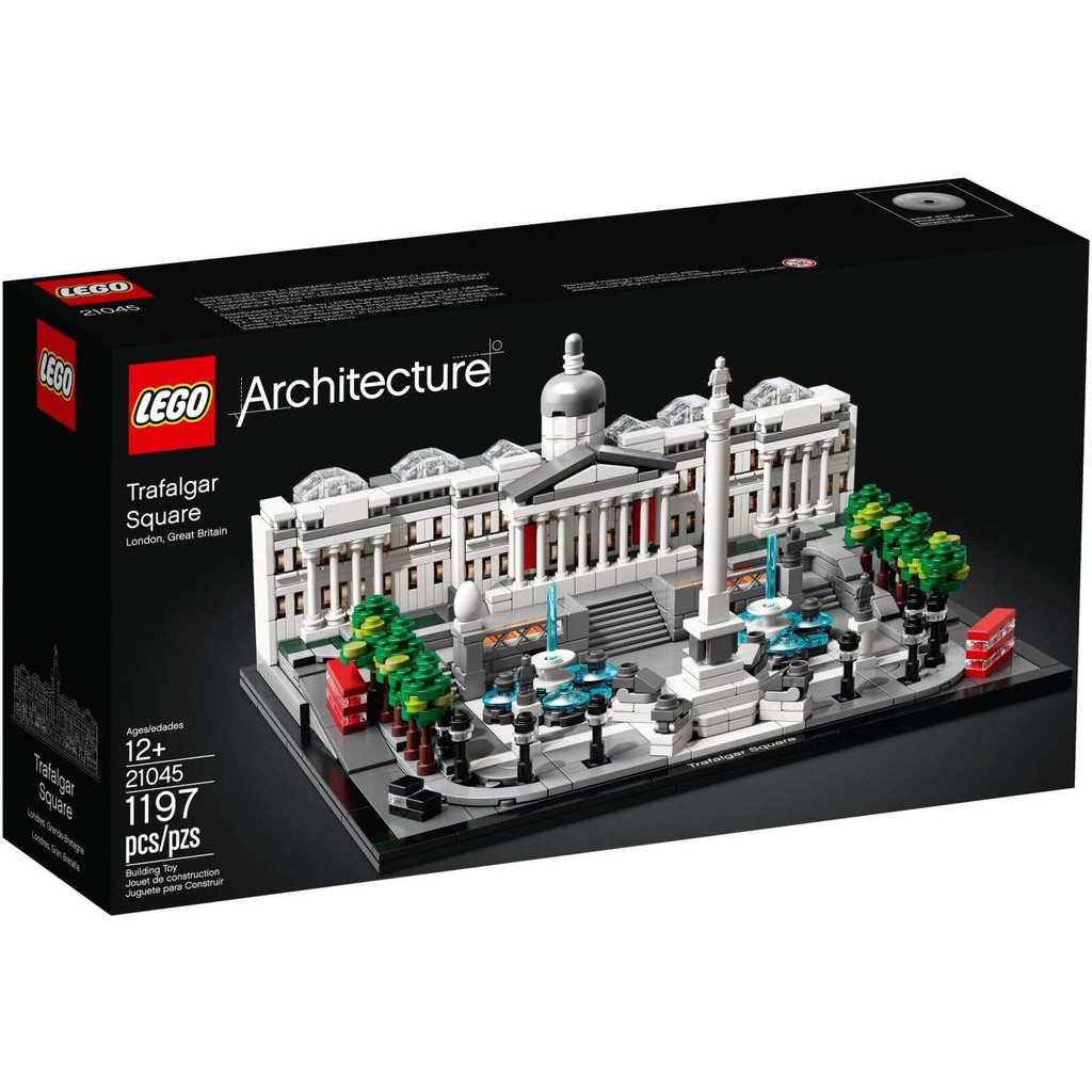 [HÀNG ĐẶT 2-3 Tuần] LEGO Architecture 21045 - Quảng Trường Trafalgar (LEGO 21045 Trafalgar Square)