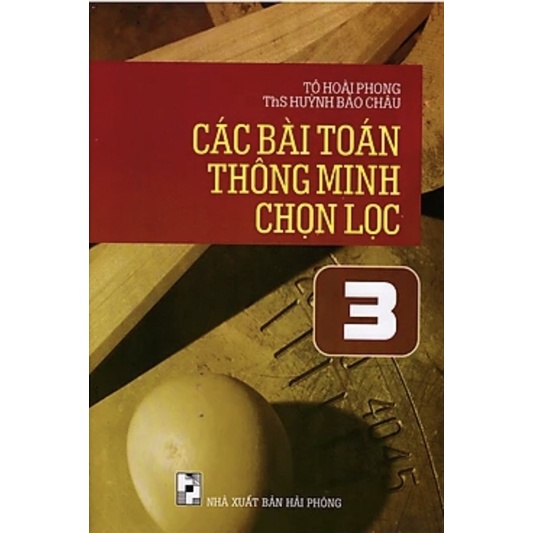 Sách - Các Bài Toán Thông Minh Chọn Lọc Lớp 3
