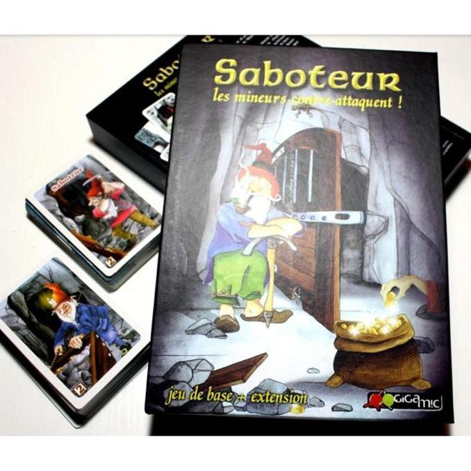 Bộ Thẻ Chơi Game Saboteur Phiên Bản 1 + 2 0512