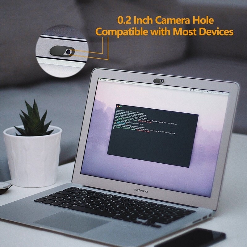 Miếng che camera cho laptop điện thoại siêu gọn nhẹ tiện lợi