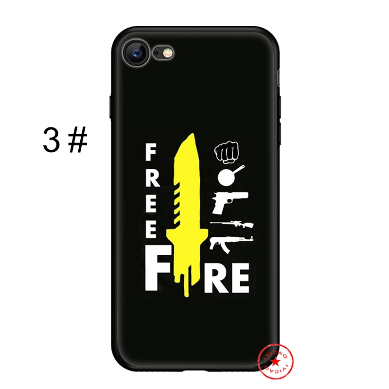 Ốp điện thoại mềm in hình trò chơi Free Fire cho IPHONE X Xs MAX Xr 8 7 6 5 5S SE XH13