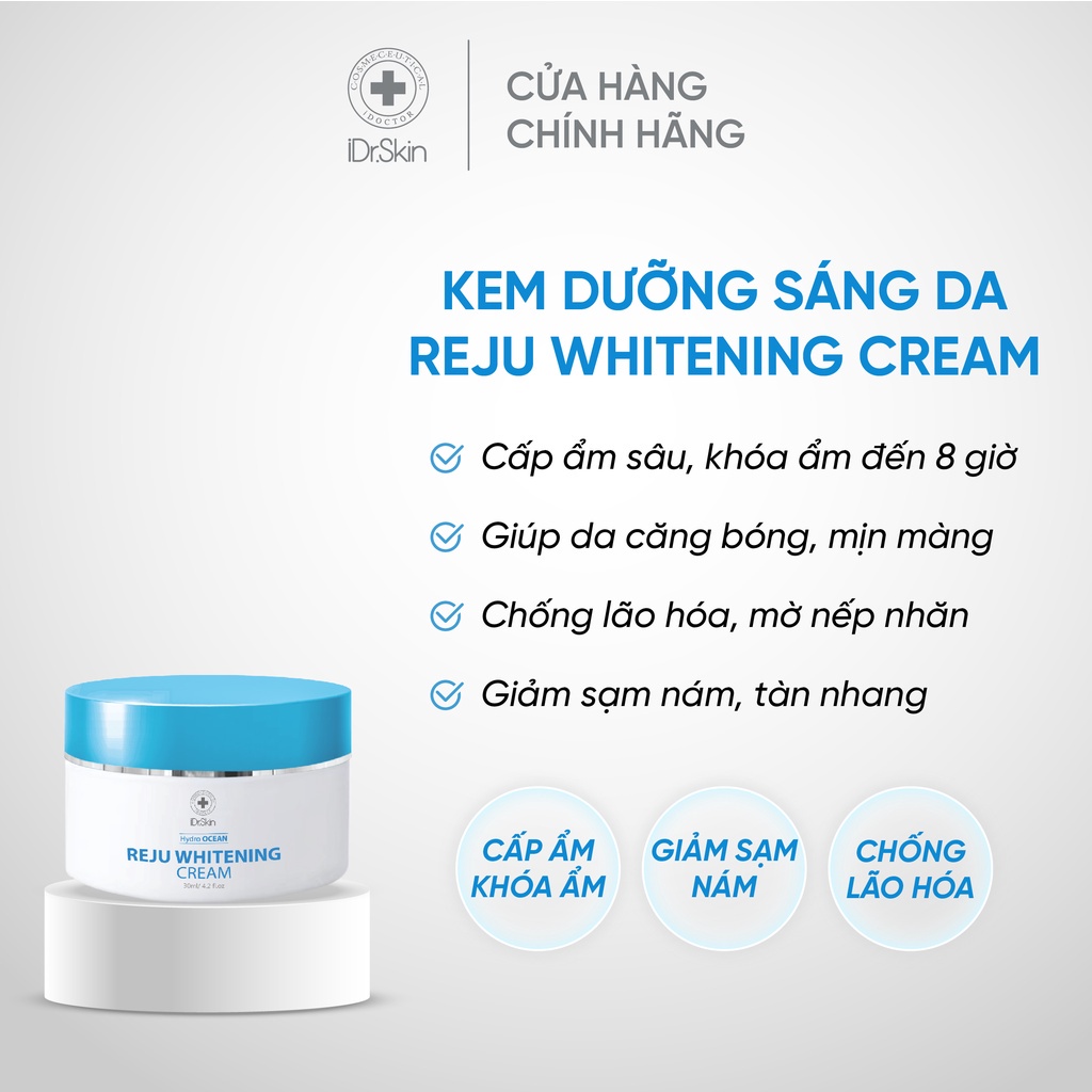 Bộ 5 sản phẩm skincare IDr.Skin Hydro Ocean Collection chăm sóc da toàn diện
