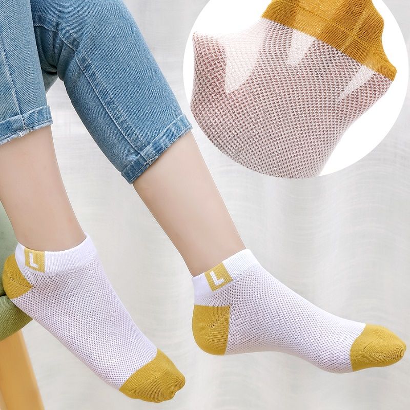 Set 5/10 đôi vớ em bé siêu mỏng thoáng khí thoải mái