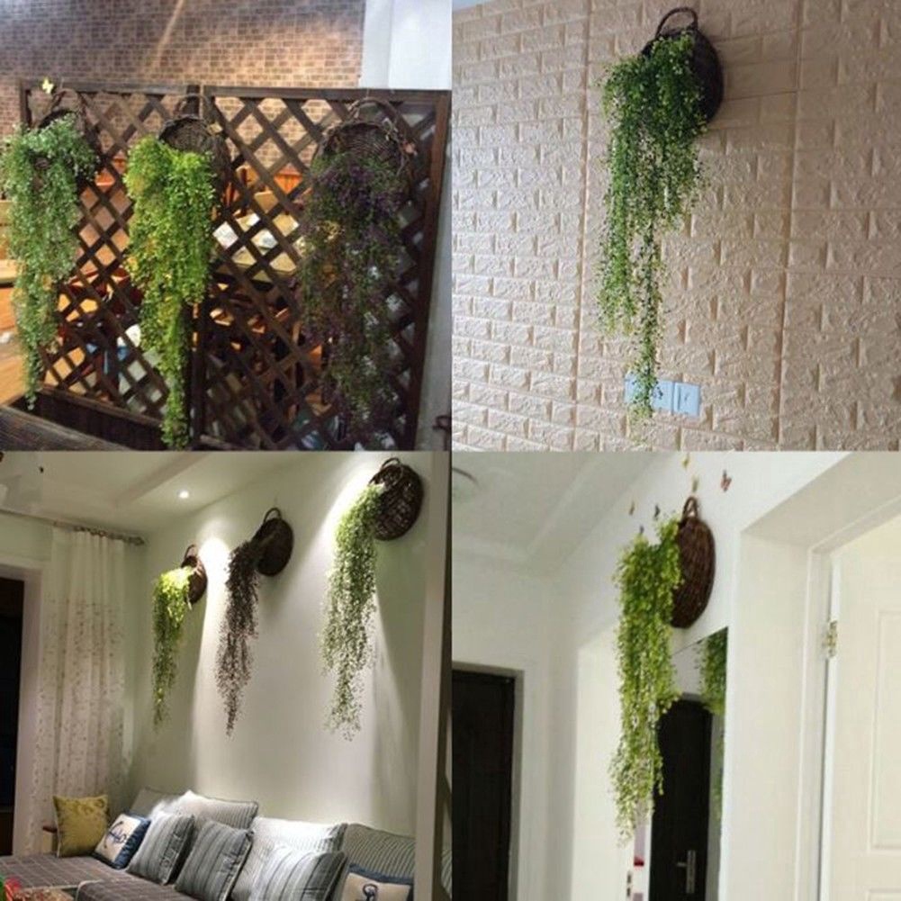 Cây Leo Giả Bằng Lụa Treo Tường Trang Trí Tiệc Cưới / Sân Vườn