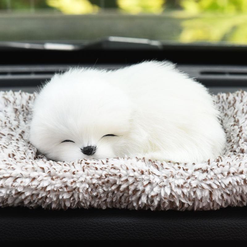 Túi Than Tre Hoạt Tính Khử Mùi Hình Chú Chó Bông Xinh Xắn Cho Xe Hơi