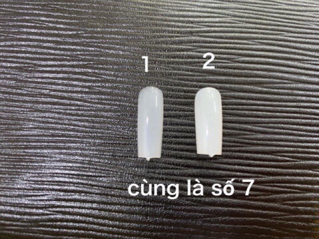 Móng hsm lẻ size 5,6,7,8,9 ( hàng loại 1 thẳng dài 50m/túi) - Phụ kiện Nail