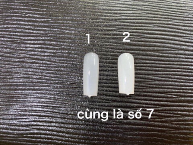 Móng hsm lẻ size 5,6,7,8,9 ( hàng loại 1 thẳng dài 50m/túi) - Phụ kiện Nail