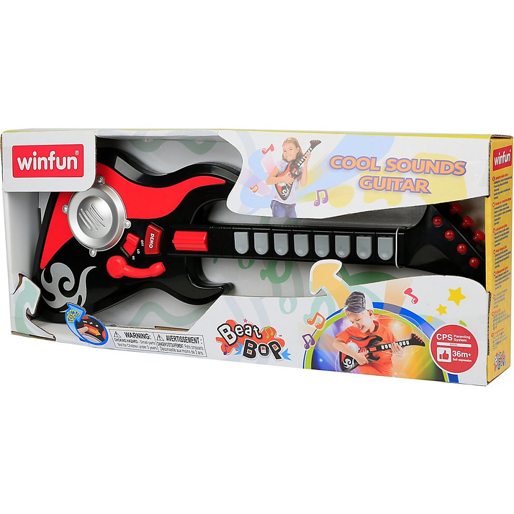 Đàn guitar vui nhộn Rock &amp; Roll Winfun 2054 - đồ chơi phát triển năng khiếu cho bé