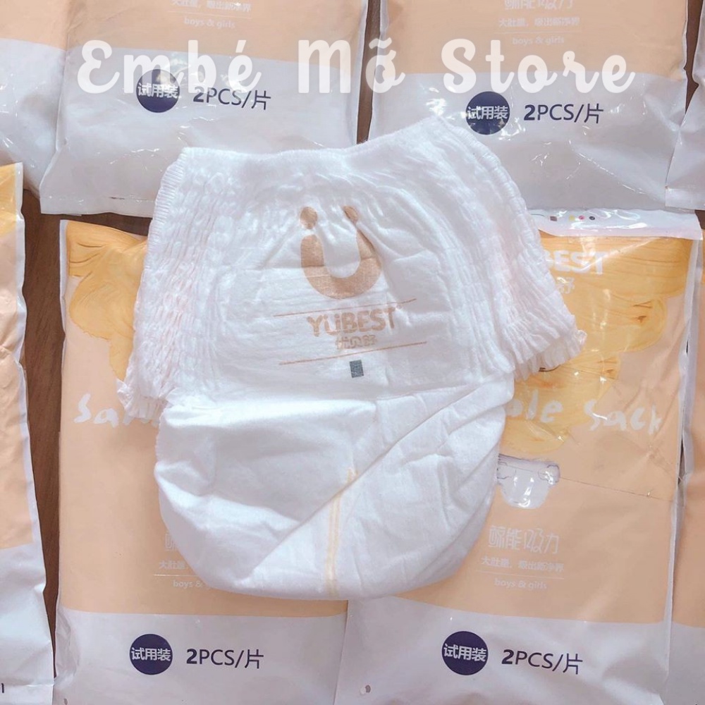 Tã/Bỉm Quần YUBEST Gold Mềm Mỏng Thoáng Mát Size L78 - XL72 - XXL66 - XXXL66 - Embé Mỡ