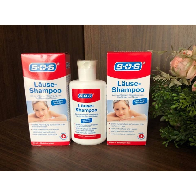 Dầu gội trị chấy SOS läuse shampoo