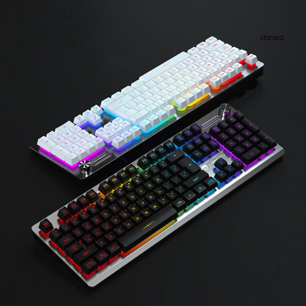 Bàn Phím Cơ Gaming Stse K002 104 Phím Có Đèn Led Nền Rgb