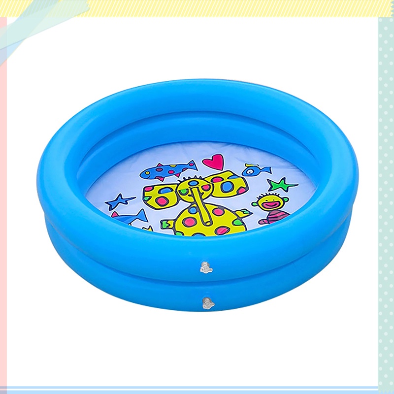 Bể bơi Bơm Hơi Hình Tròn Thiết Kế Gấp Gọn Tiện Dụng Cho Bé
