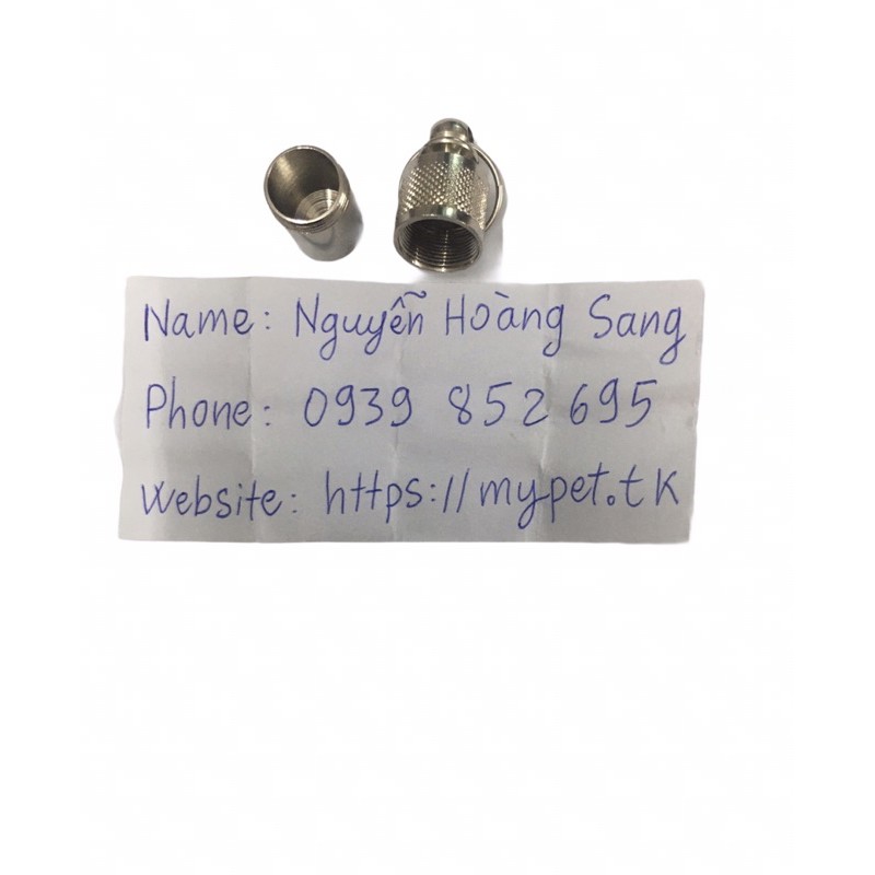 MON AMI JEWELRY - HỘP ĐỊA CHỈ ĐEO TRÊN CỔ CHÓ - MÈO