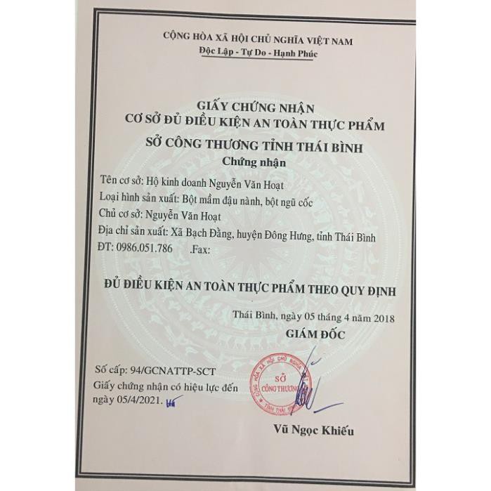 [FREE SHIP] Ngũ Cốc Cao Cấp Tuệ Minh, Lợi Sữa, Đẹp Da, Tăng, Giảm Cân, Duy Trì Nét Thanh Xuân 0.5 Kg (01 hộp)