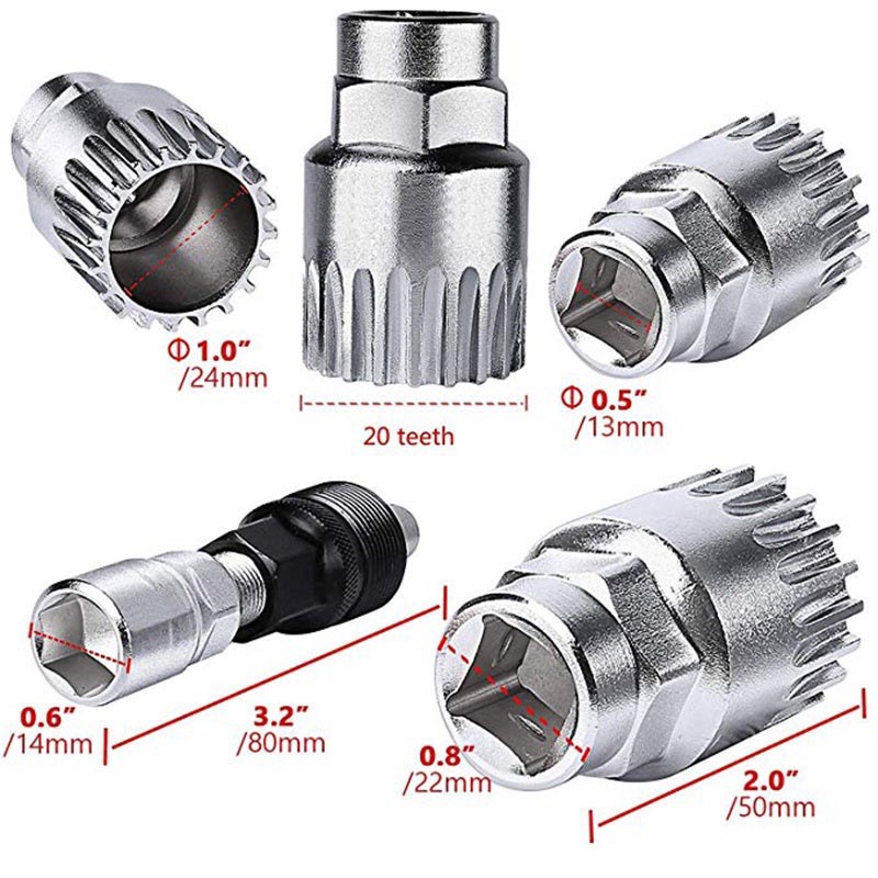 Bộ dụng cụ sửa chữa xe đạp leo núi xe đạp đường trường tiện lợi