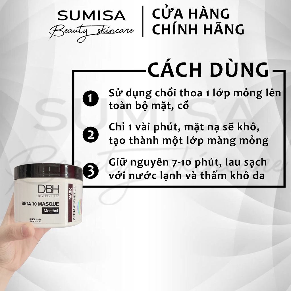 DBH PEEL BETA 10 MASQUE Peel da sinh học