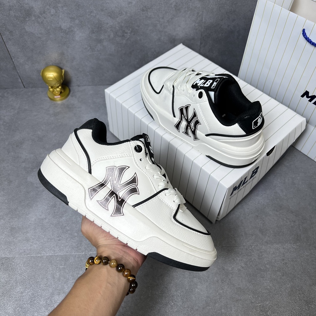 Giày Sneaker MLB Liner Xanh Nõn Chuối Lót Bông Cao Cấp Fullbox Đế Cực Kì Êm