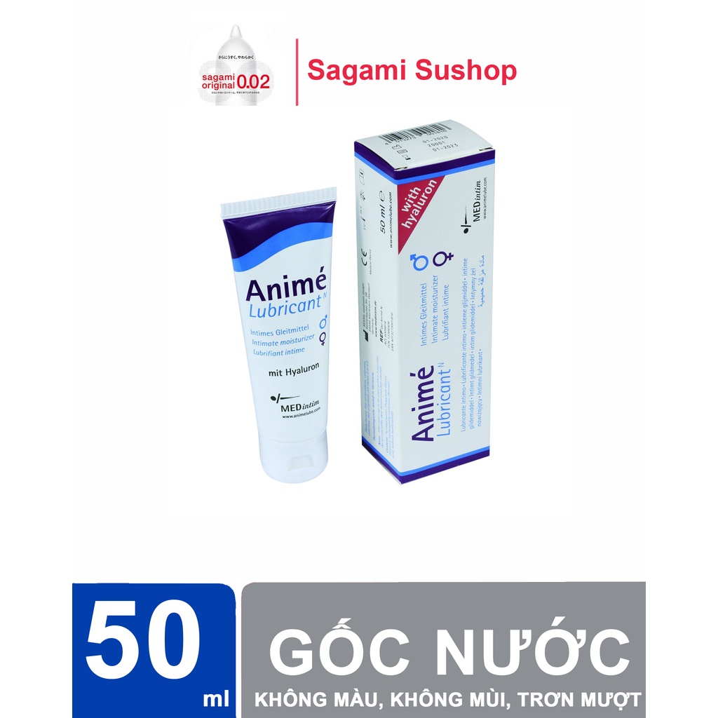 Gel bôi trơn cao cấp của Đức Anime tuýt 50ml