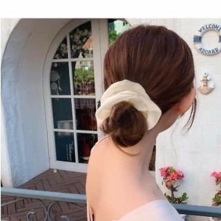 Cột tóc vải scrunchies loại chiffon