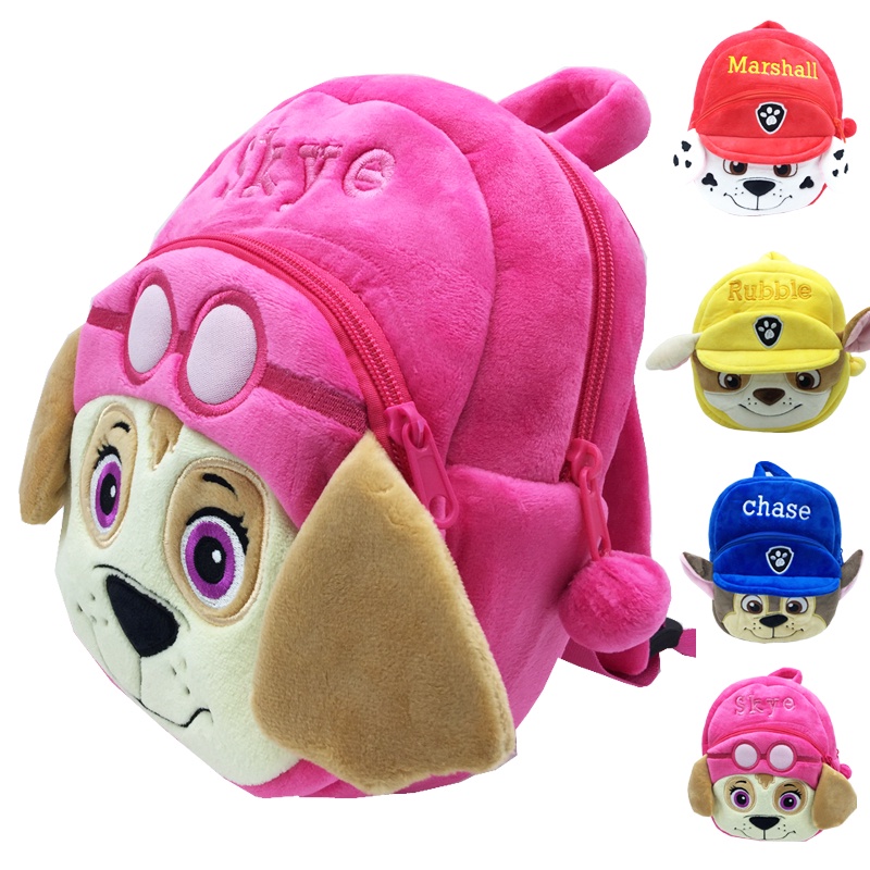 Ba Lô Đi Học Hình Paw Patrol Nhồi Bông Dễ Thương Cho Bé