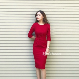 Váy cát hàn xoắn eo