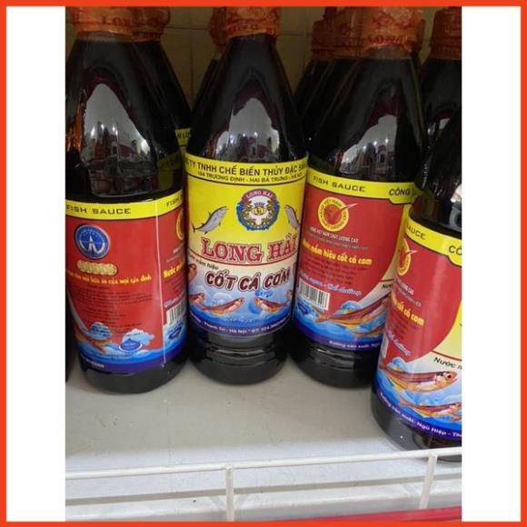 Nước mắm hiệu cốt cá cơm Long Hải loại 900ml !
