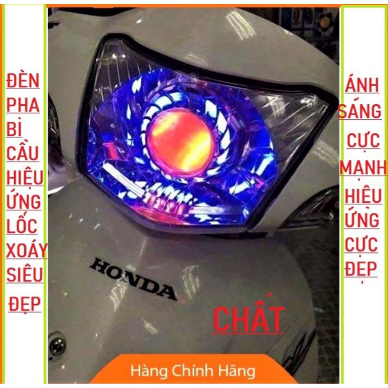 BÓNG ĐÈN PHA LỐC XOÁY HIỆU ỨNG CỰC ĐẸP ĐỒ CHƠI XE MÁY