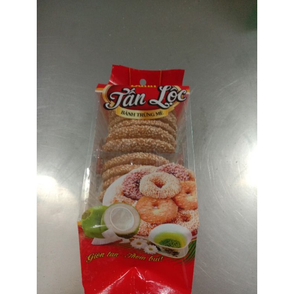 Bánh trứng mè vòng to 12 cái.