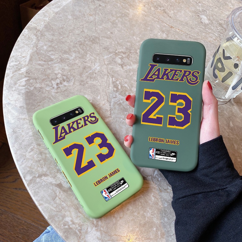 Ốp điện thoại silicon in hình James cho Samsung Galaxy S9 S10 4G S10 5G S10E S10 Lite S10 Plus S9 Plus