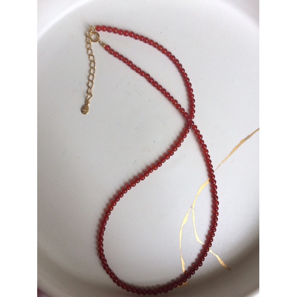 Vòng cổ mã não si nhật