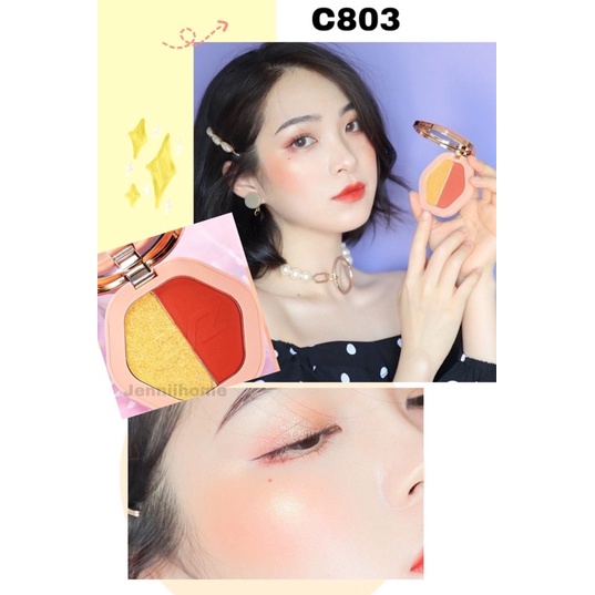 [ Siêu sale ] Phấn má hồng CVZ phấn mắt bắt sáng siêu xinh | BigBuy360 - bigbuy360.vn