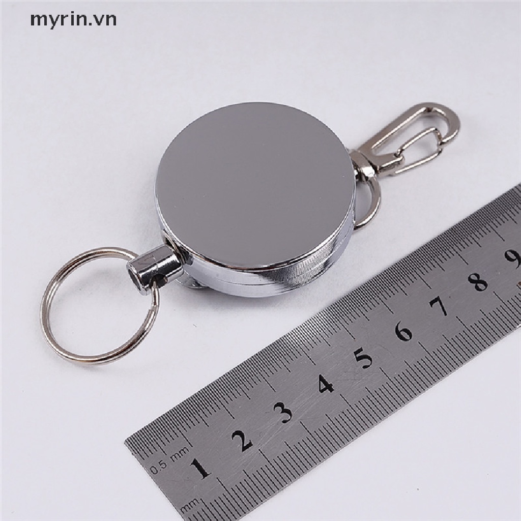 Móc Khóa Dây Thép Co Giãn Chống Thất Lạc Kèm Chuông Báo Động Tiện Dụng