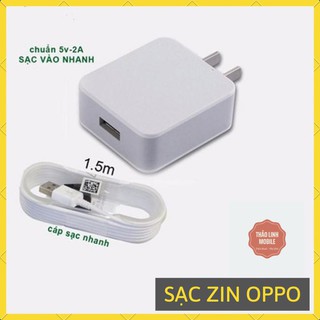 Bộ Sạc Nhanh Oppo 🔥 FREESHIP 🔥 F3 F5 F7 F9 A3S Chuẩn 5V - 2A Hàng Zin