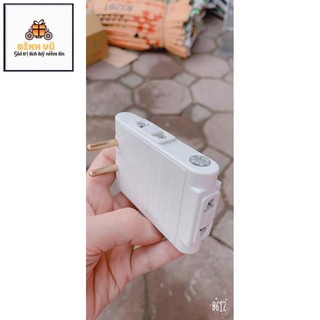 Phích cắm dẹt 1 ra 3