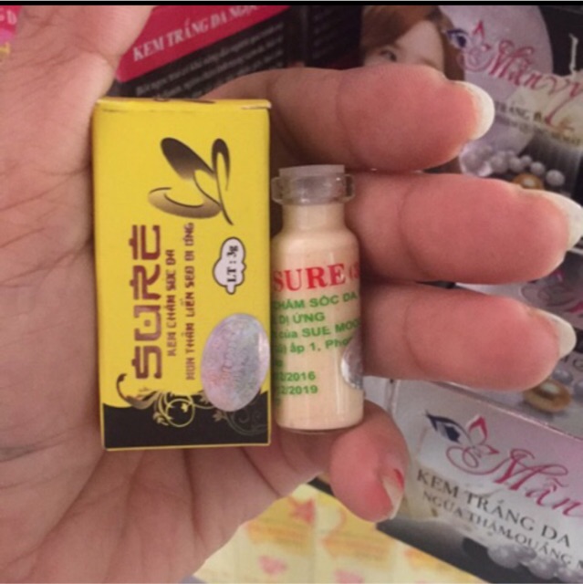 Kem mụn sure