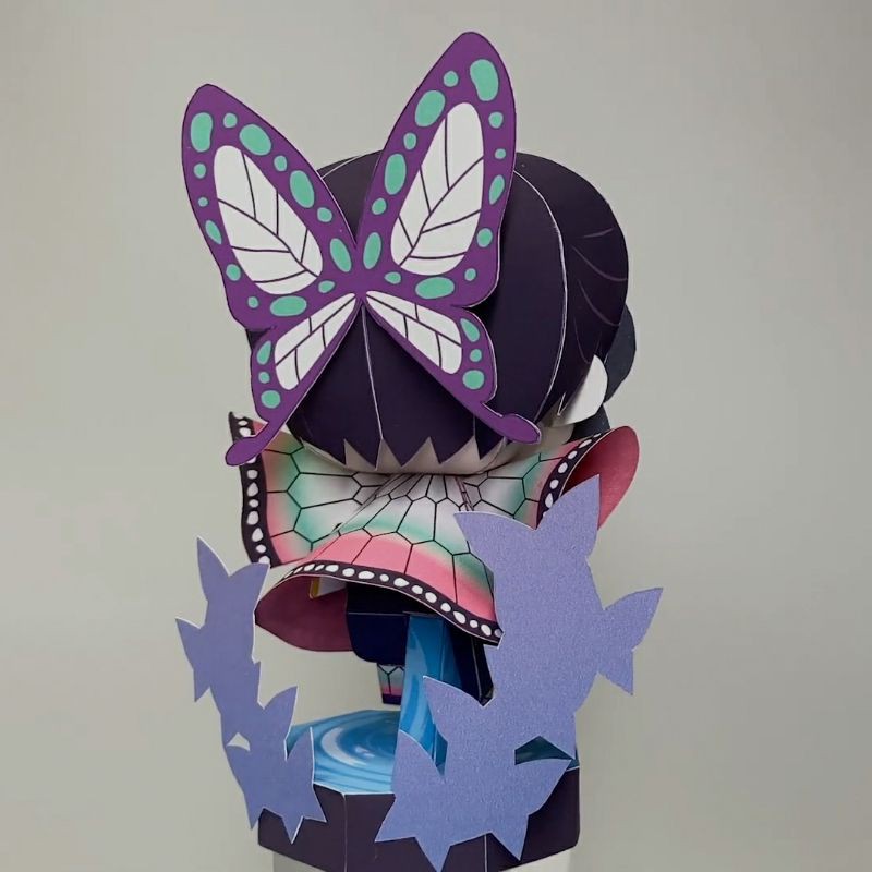 Mô hình giấy anime Kochou Shinobu