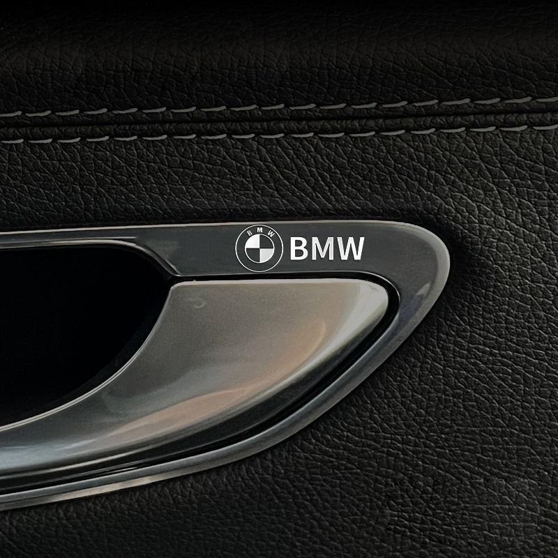 [HÃNG BMW] Tem chìm 9D logo theo hãng xe, decal stick miếng dán trang trí ô tô xe hơi bmw