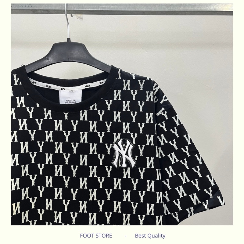 Áo thun MLB Monogram cao cấp Áo thun NY nam nữ mới nhất