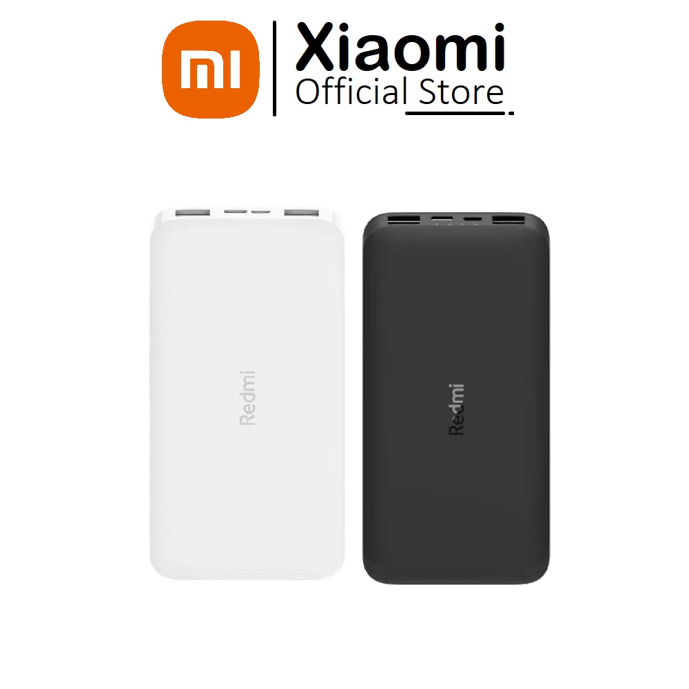 Pin sạc dự phòng Xiaomi Redmi 10000MAH có cáp - Bảo hành chính hãng